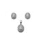 Round Shaped Fancy Pendant Set for Women - PS17