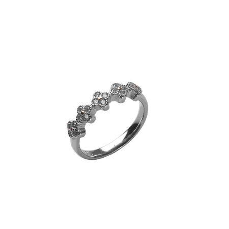 Diamonds Clover Design Ring - RG21