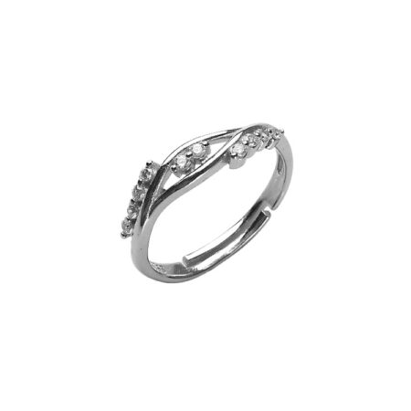 Eye perl Diamonds Adjustable Ring - RG25