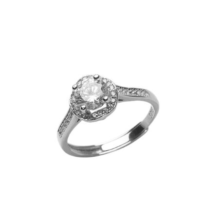 Round cut Studded Diamond love Ring - RG14