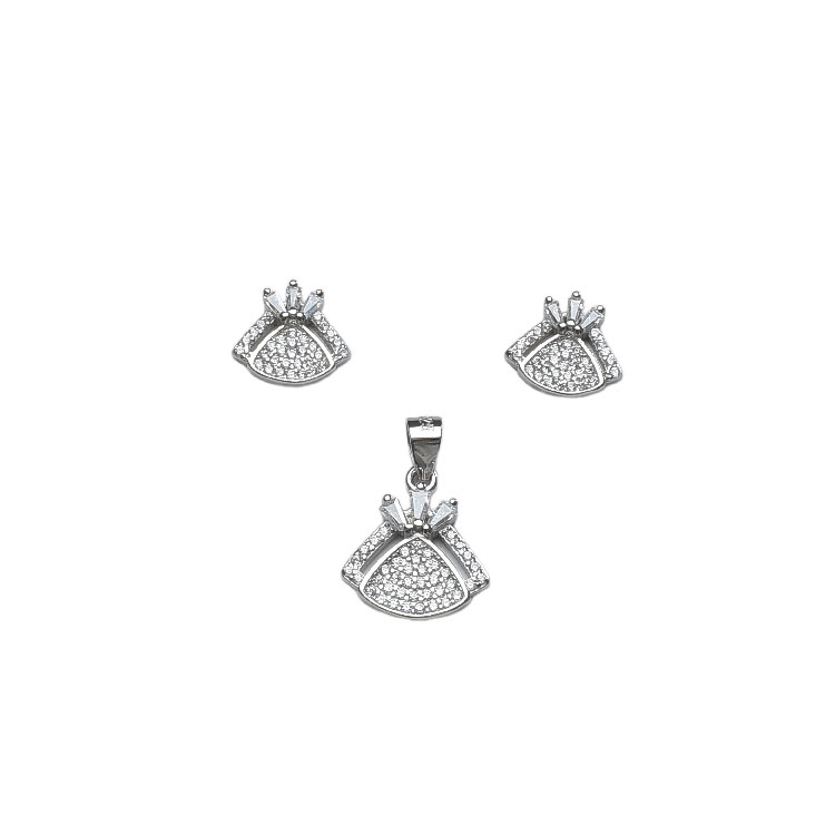 Pure 925 silver pendent set-PS24