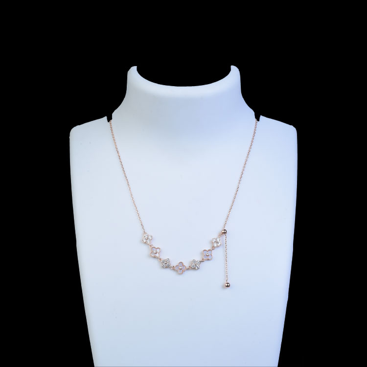 Rose Gold adjustable neckless-NP19