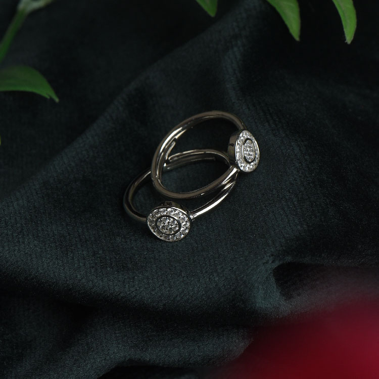 Silver delight ring for women-RG36