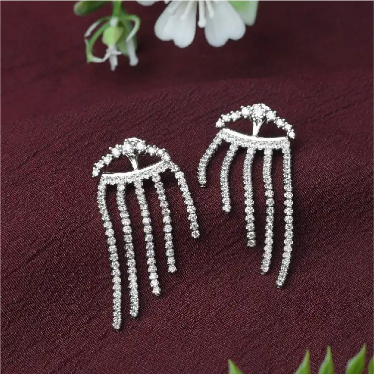 Stunning Silver earrings-ER43