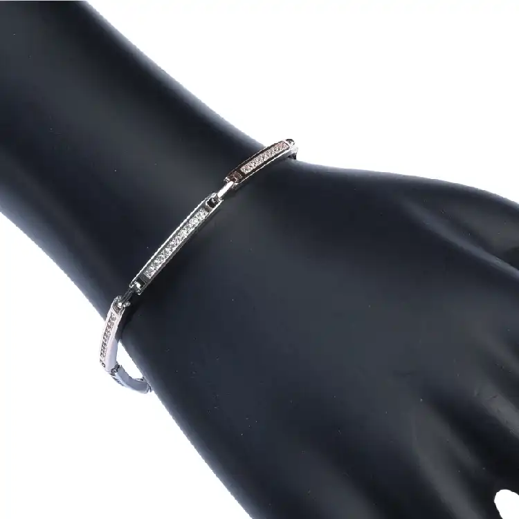 Stylish silver bracelet-BR15